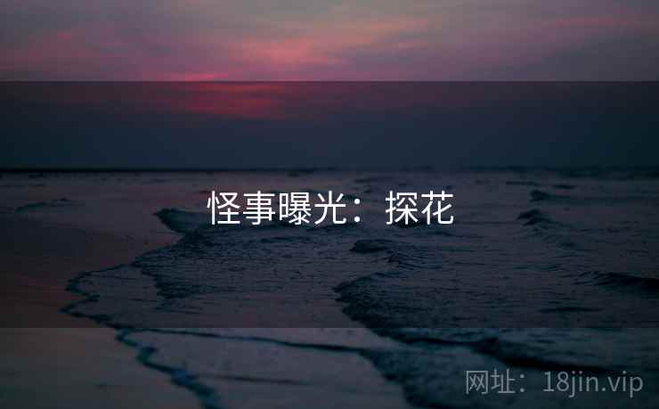 怪事曝光：探花