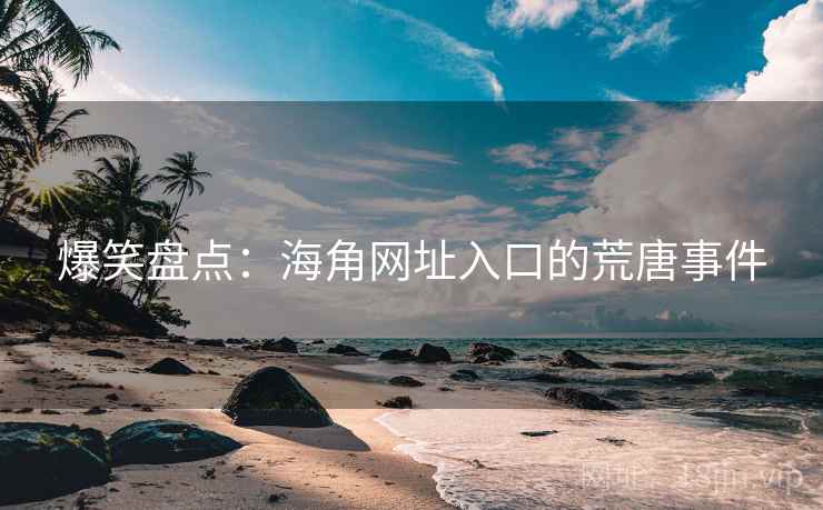 爆笑盘点：海角网址入口的荒唐事件