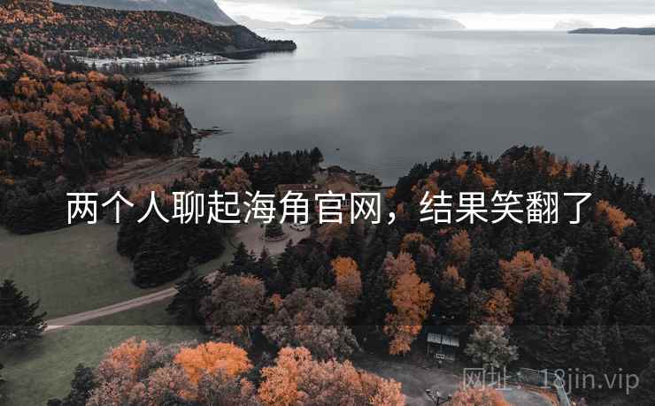 两个人聊起海角官网，结果笑翻了